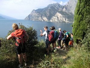 Fastenwandern am Gardasee - Herbst 2014